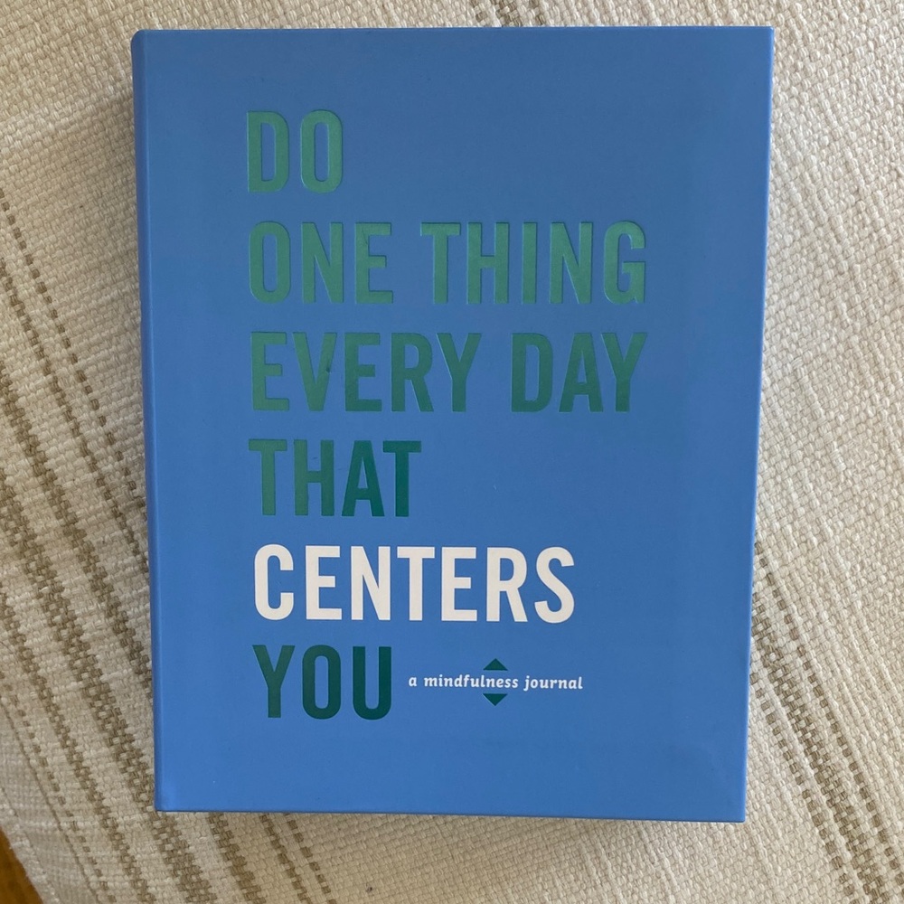 Blue Mindfulness Journal